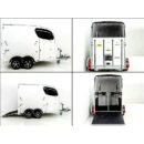 Humbaur Maximus 2700 S, remolque para caballos, blanco