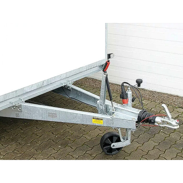 Remolque cerrado BK 200x400 cm, 2,7 t, 100 km/h, con rampa - Imagen 10