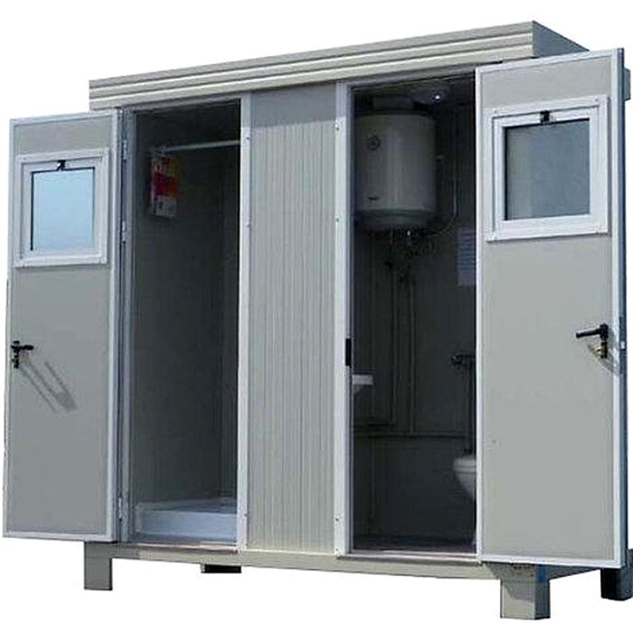 Contenedor sanitario modular SS1 – 2 WC y 2 lavamanos - Imagen 7