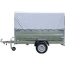 Garden Trailer 230 KIPP 750 kg con lona alta