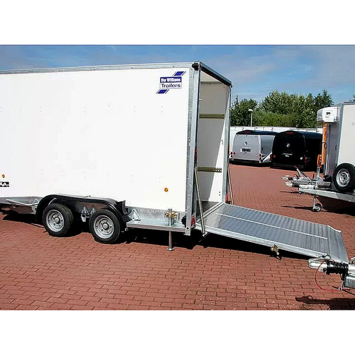 Ifor Williams BV126G remolque cerrado 3,5t con portón combinado - Imagen 6