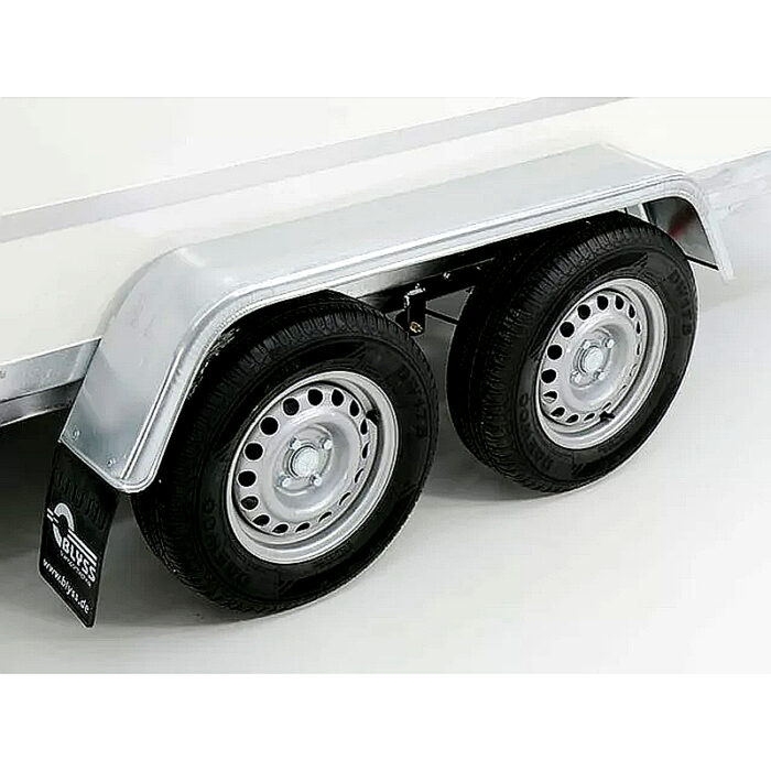 BK Remolque Cerrado 146x357x180 cm, 2,7 t, doble eje - Imagen 8