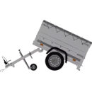 Garden Trailer 150 KIPP con laterales y lona