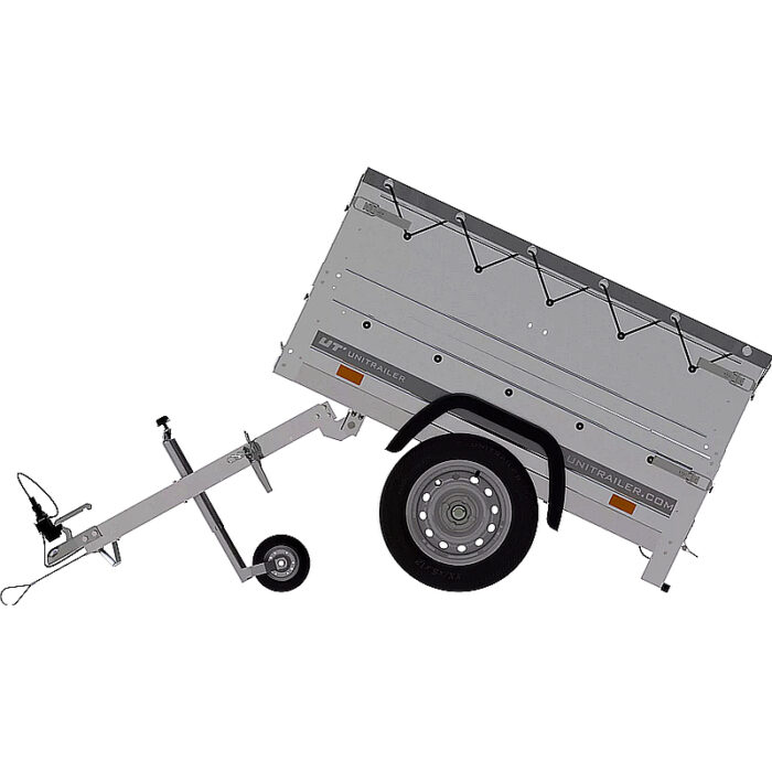 Garden Trailer 150 KIPP con laterales y lona - Imagen 3