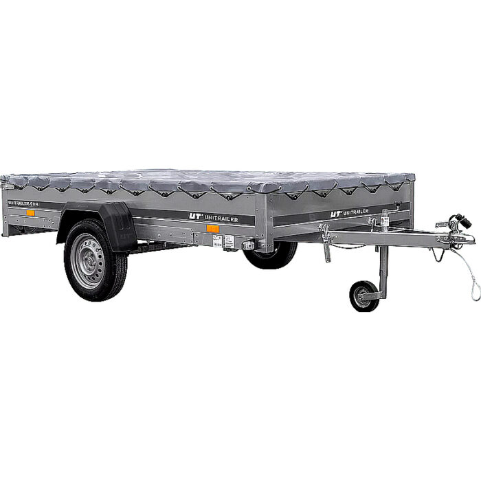 Remolque UNITRAILER PKW 264x150 cm, basculante - Imagen 4