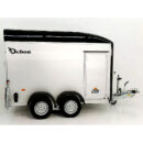 Debon Cargo Remolque Cerrado 2,0 t, 300x163x200 cm Alu/Poly