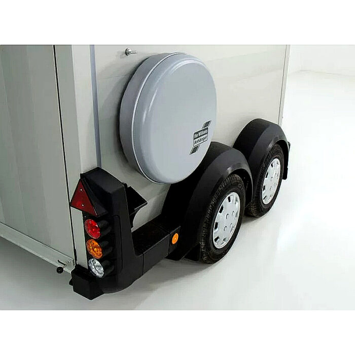 Ifor Williams HBX 511 remolque para caballos, rojo, 2 plazas - Imagen 5