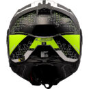 Casco abatible LS2 FF910 Advant II Carbon negro-amarillo