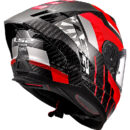 Casco integral LS2 FF807 Dragon Carbon con visera solar