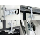 Remolque cerrado BK 750 kg, 135 x 248 x 150 cm, blanco