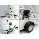 Debon Cargo Remolque Cerrado 1300 kg, 295x148x190 cm