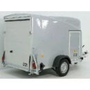 Debon DK Remolque Cerrado Vollpoly 150x290x160 cm, 1300 kg