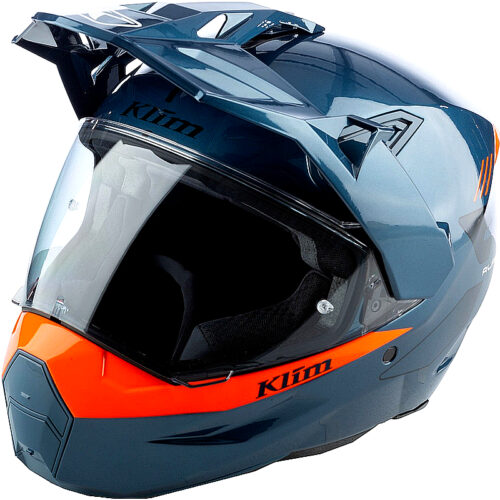 KLIM X1 Alpha Casco enduro ECE 22.06 DOT Azul brillante M