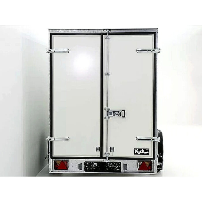 Remolque cerrado BK 146x304x180 cm, 1300 kg, blanco - Imagen 7