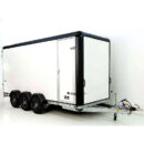 Henra Boxvan Remolque cerrado negro 3,5t Tridem