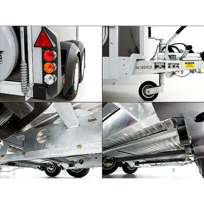 Ifor Williams HB506 remolque caballos con compartimento - Imagen 7