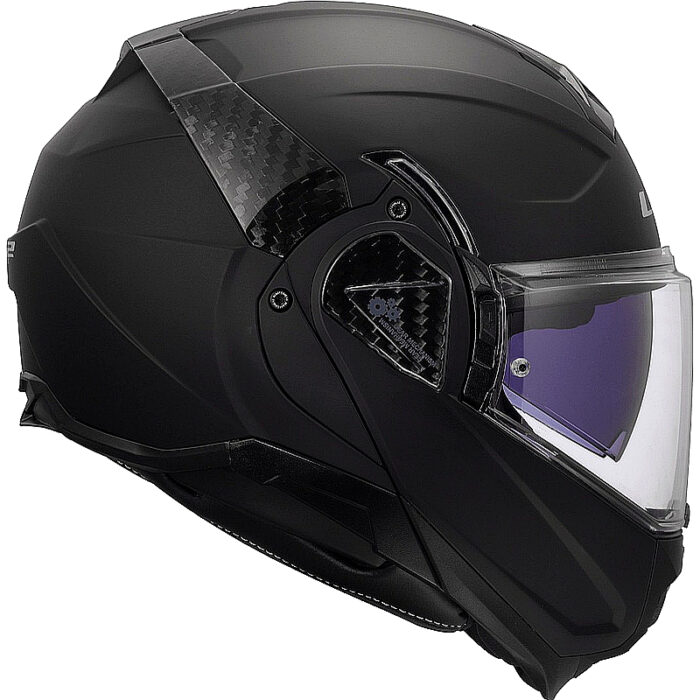 Casco abatible LS2 FF910 Advant II Carbon Mate Negro - Imagen 6