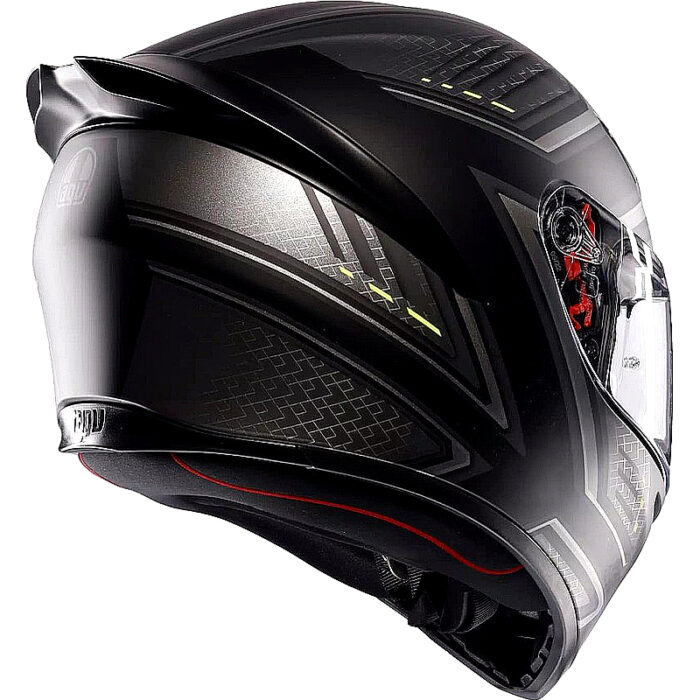 AGV K1 S Sling Casco Integral Mate Negro/Gris - Imagen 6