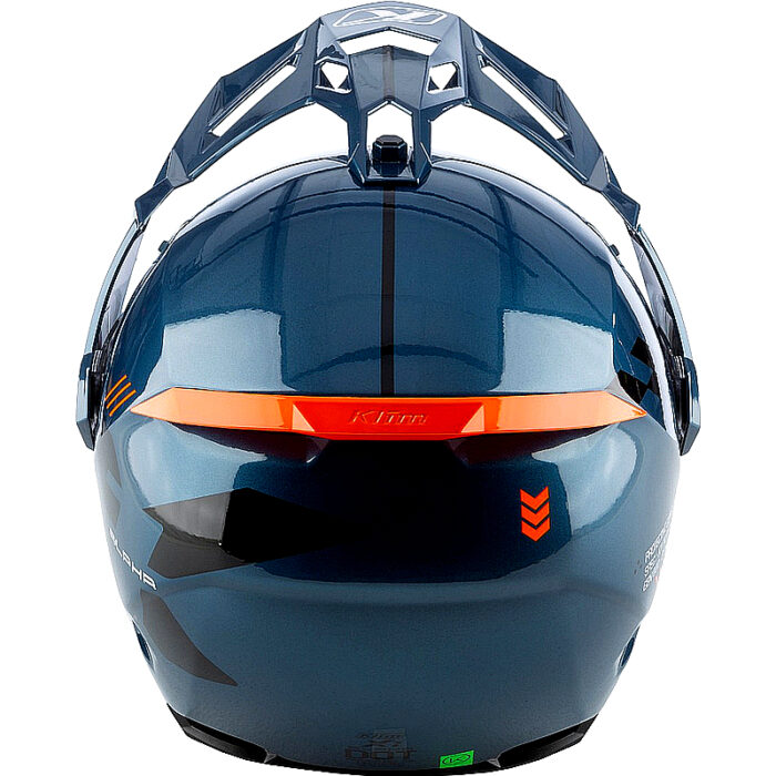 KLIM X1 Alpha Casco enduro ECE 22.06 DOT Azul brillante M - Imagen 4