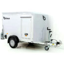 Debon DK R255 Remolque Cerrado 125x255x156 cm, 1300 kg