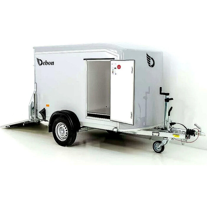 Debon DK R255 Remolque Cerrado 125x255x156 cm, 1300 kg - Imagen 3