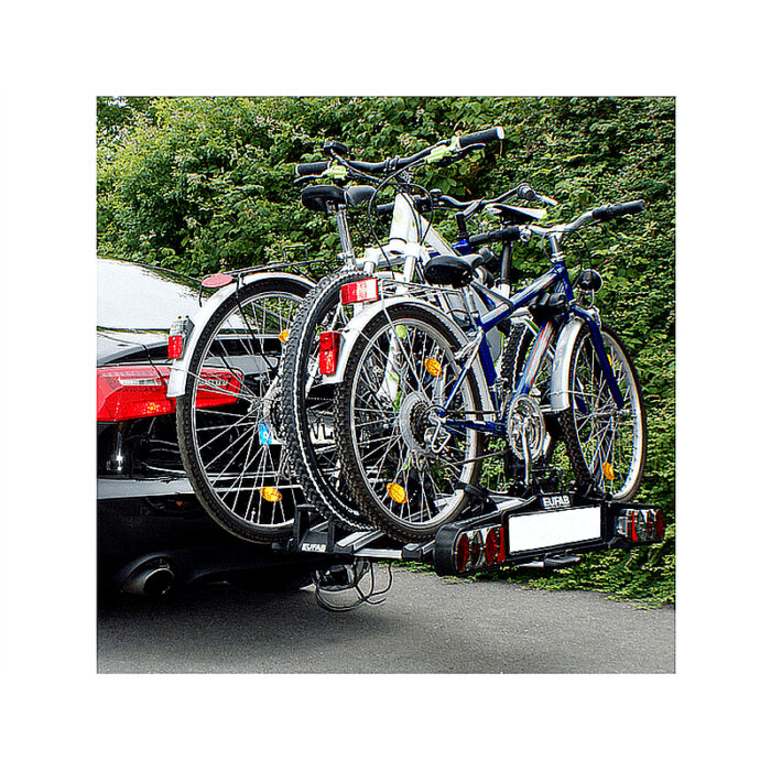 Eufab Premium Portabicicletas de enganche para 2 a 3 bicicletas - Imagen 3
