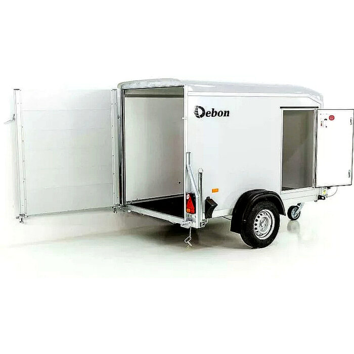 Debon DK R255 Remolque Cerrado 125x255x156 cm, 1300 kg - Imagen 8