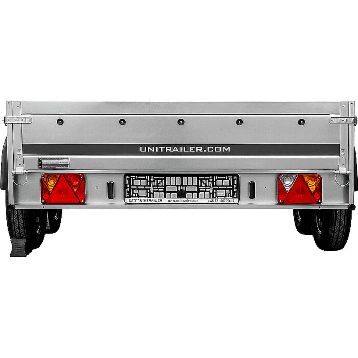 UNITRAILER Garden 265/2, remolque basculante de dos ejes 750 kg - Imagen 6