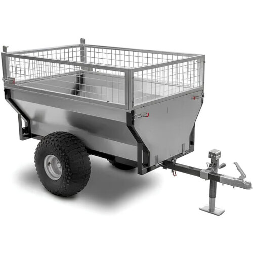 Remolque basculante galvanizado de 500 kg