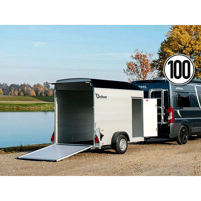 Debon Cargo Remolque Cerrado 1300 kg, 295x148x190 cm
