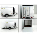 Humbaur HKPA Remolque cerrado 2,6t Alu Polybug
