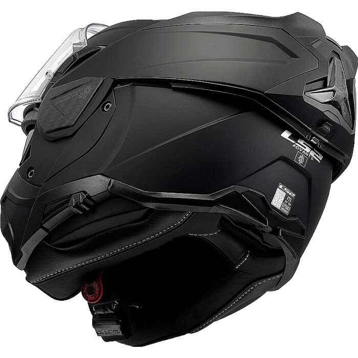 Casco abatible LS2 FF910 Advant II Carbon Mate Negro - Imagen 13