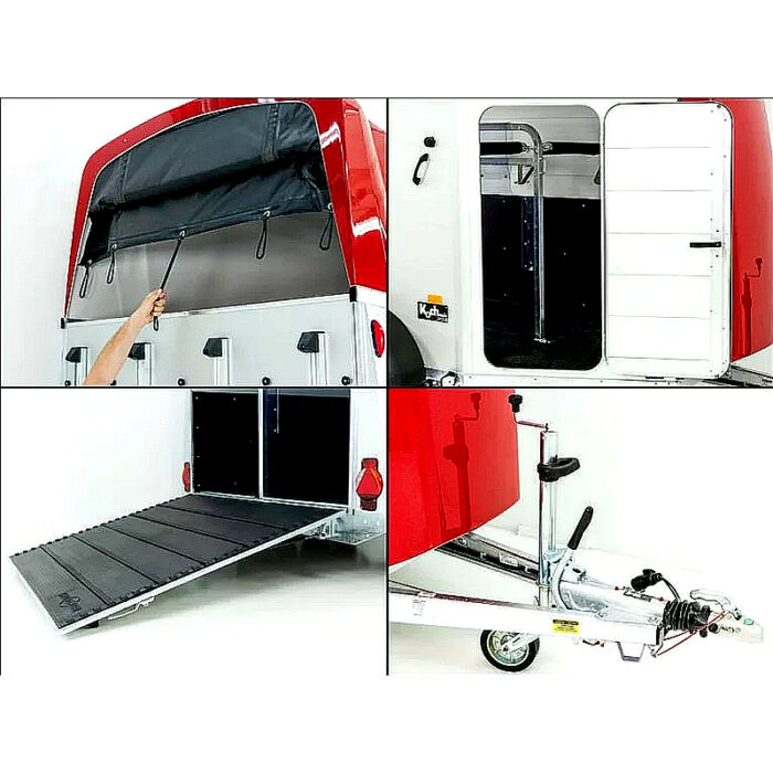 Humbaur XANTHOS AERO 2400, remolque para caballos de 2400 kg - Imagen 5