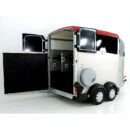 Ifor Williams HBX 511 remolque para caballos, rojo, 2 plazas