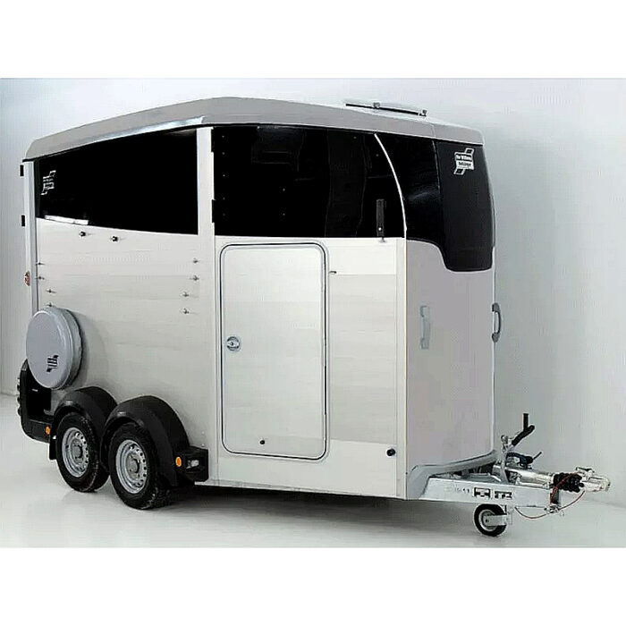 Ifor Williams HBX 511 remolque para caballos, plata