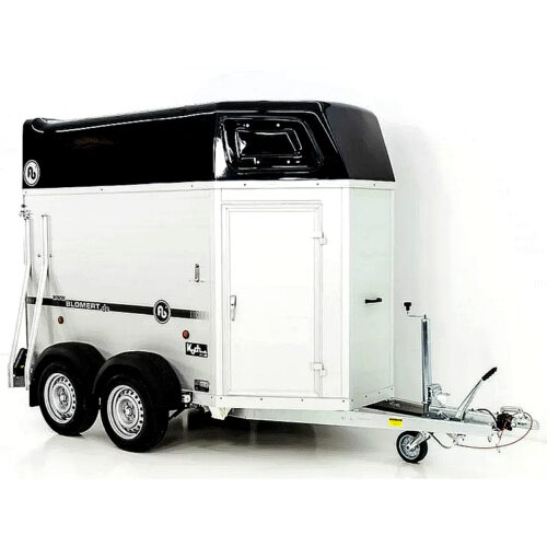 Blomert ISI Blitz Alu Remolque para Caballos, negro