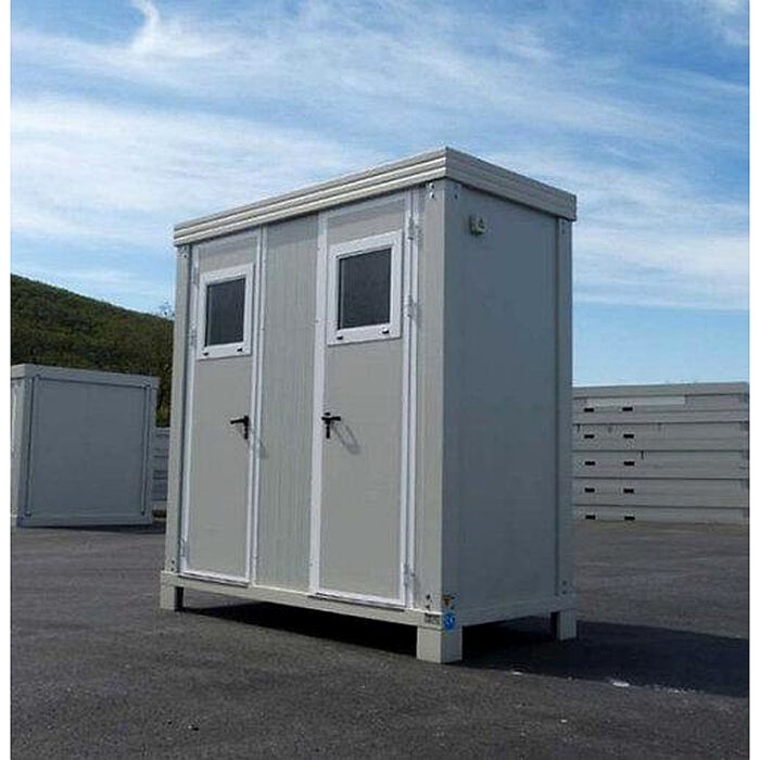 Contenedor sanitario modular SS1 – 2 WC y 2 lavamanos - Imagen 3