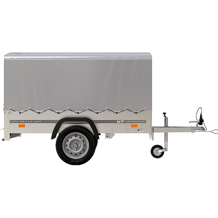 Remolque Garden Trailer 201 KIPP 750 kg con lona alta - Imagen 7