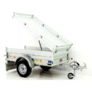 Koch Remolque con tapa Tipo U2 105x205 cm, 750 kg