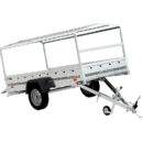 Remolque de jardín UNITRAILER 264 KIPP, un eje, 750 kg