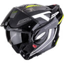Casco abatible Scorpion Exo-Tech Carbon negro/amarillo ML