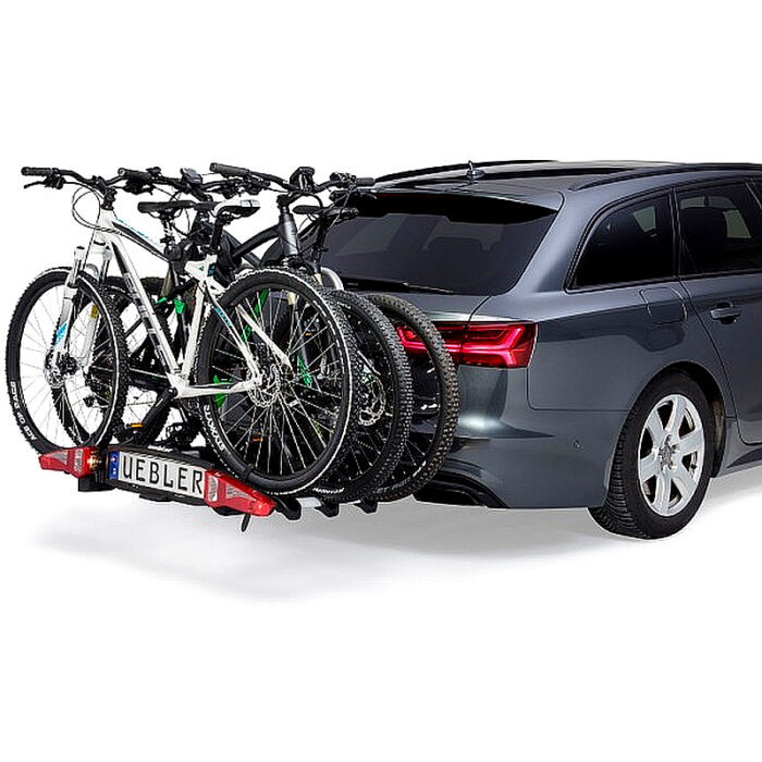 Uebler i31, portabicicletas plegable y ligero para 3 bicicletas - Imagen 4