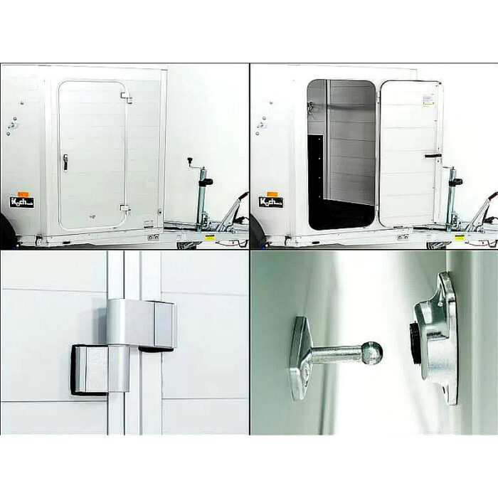 Humbaur Single Alu 1600 remolque caballos con montura - Imagen 9