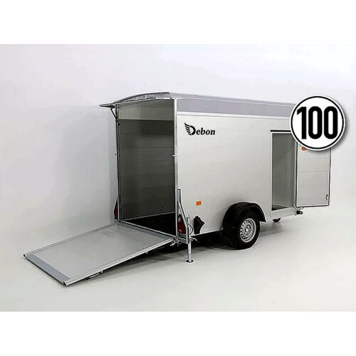 Debon Cargo Remolque Cerrado 1300 kg, 295x148x195 cm