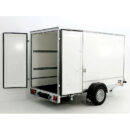Remolque cerrado BK 146x304x180 cm, 1300 kg, blanco