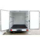 Remolque cerrado BK 200x400 cm, 2,7 t, 100 km/h, con rampa