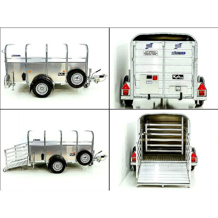 Ifor Williams P8G remolque para ganado 124x250 cm, 1,4t - Imagen 5