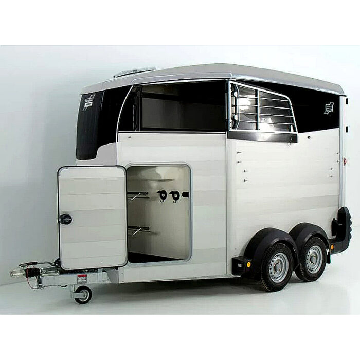 Ifor Williams HBX 511 remolque para caballos, plata - Imagen 2
