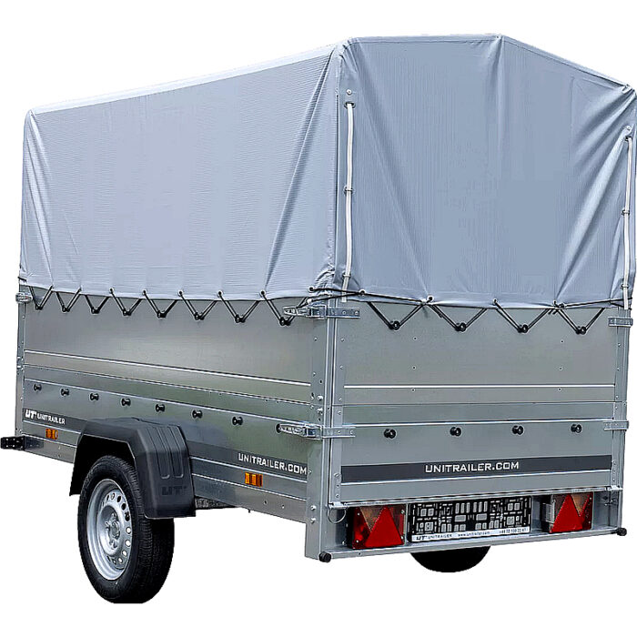 Garden Trailer 230 KIPP 750 kg con lona alta - Imagen 2