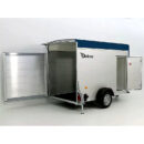 Debon Cargo Remolque Cerrado 1300 kg, Alu/Poly, 295x148x195 cm